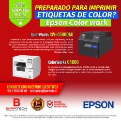 Impresora de Etiquetas ColorWorks CW-C4000