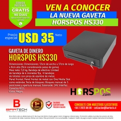 Gaveta de Dinero Horspos HS330