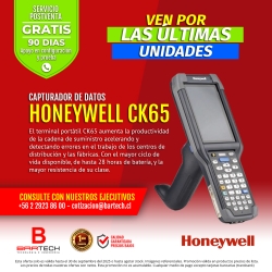 Capturador de datos Honeywell CK65