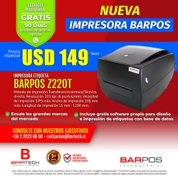 Impresora Etiqueta BARPOS Z220T