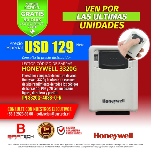 HONEYWELL 3320G VUQUEST