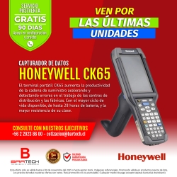 Capturador de datos Honeywell CK65