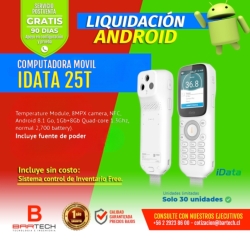 IData 25T 2-in-1Termómetro inteligente